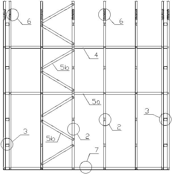 Combined wall with angle steel keel combined with light concrete