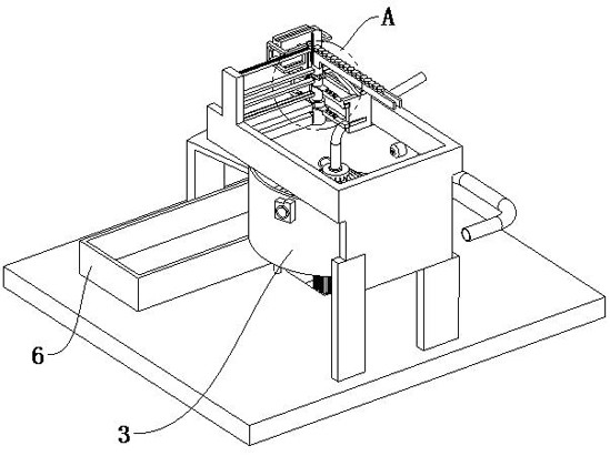 A kind of automatic quenching equipment for bolt fasteners