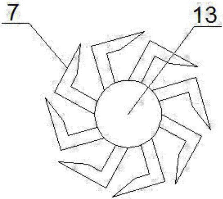 Agricultural dryland soil turning device and soil turning method thereof