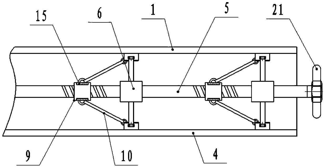 A reducing die pipe device and diameter reducing method for easy casting and demolding