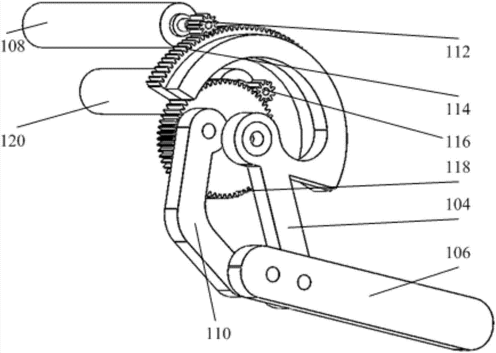 Limb movement bionic structure and bionic robot rat comprising same