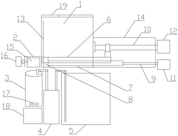 Powder beverage brewing device