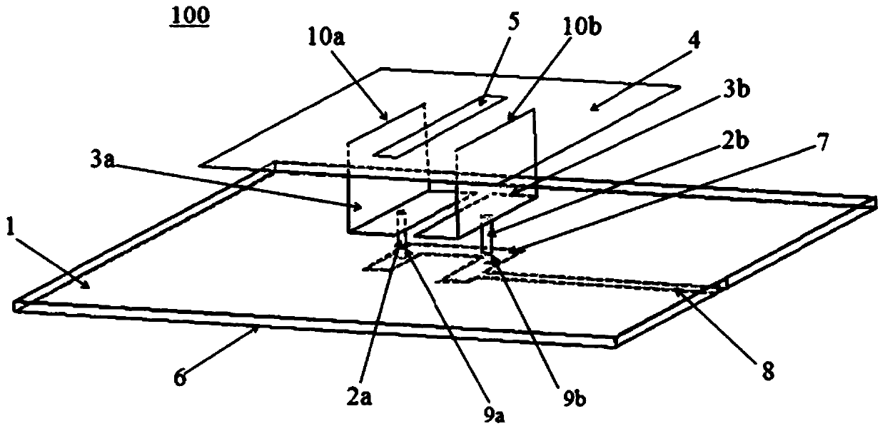 Broadband patch antenna based on differential resonator feed