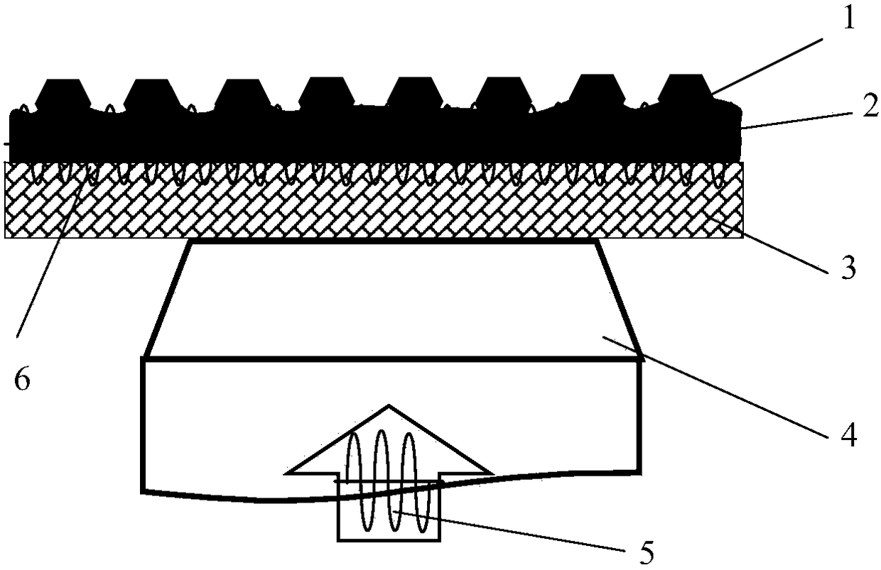 A method for preparing superabrasive tools through ultrasonic-assisted active connection