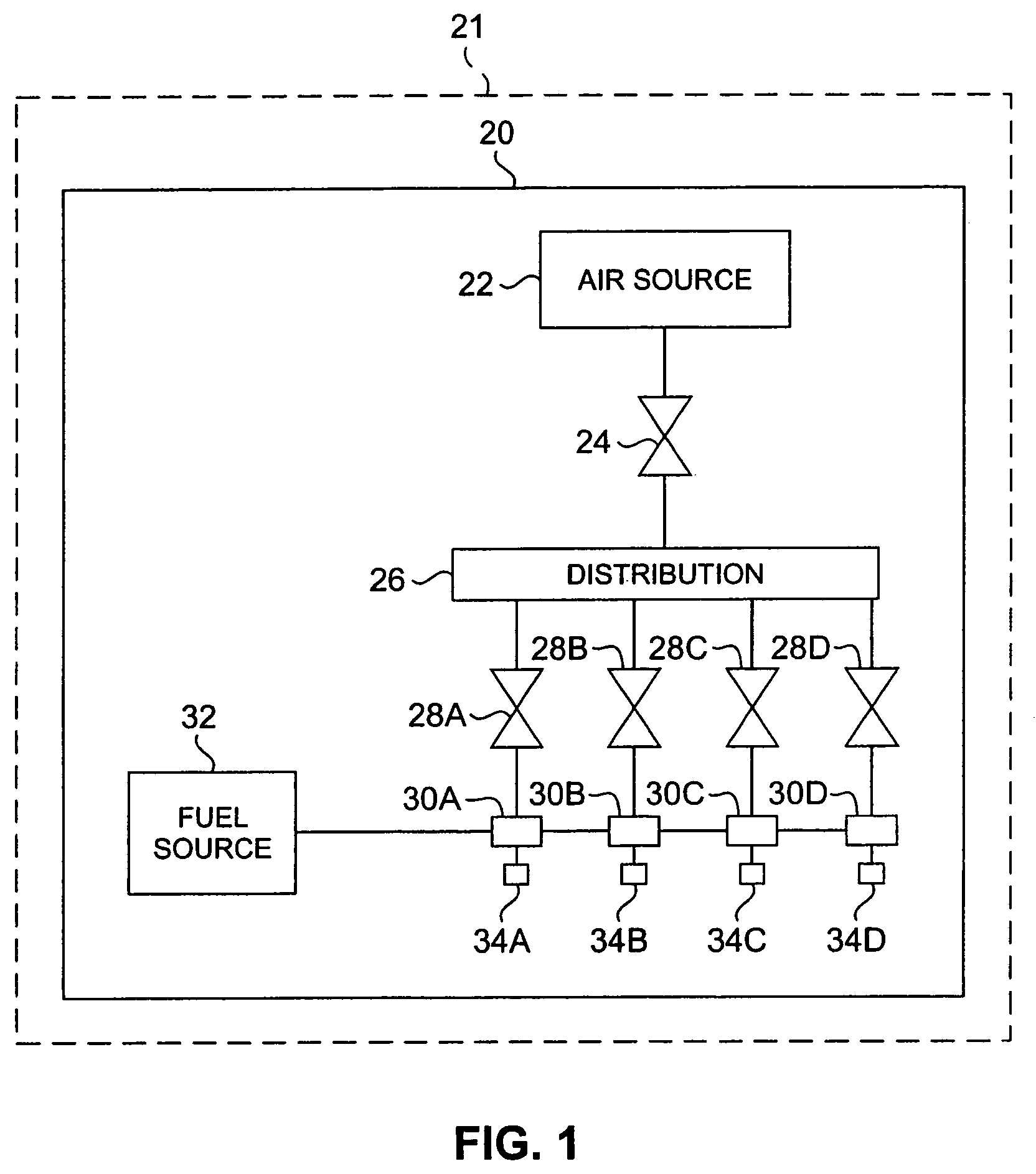 Combustion nozzle fluidic injection assembly