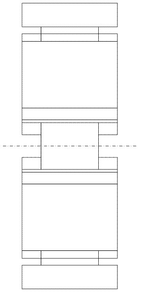 Switched reluctance motor with multidirectional magnetic field characteristic