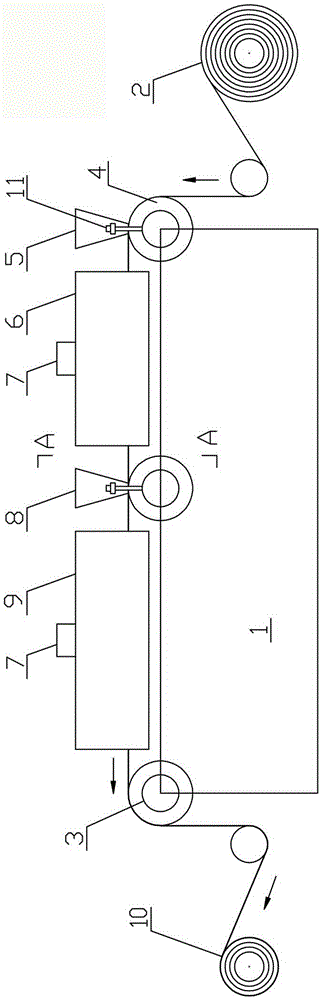 Thermal-expansion strippable pressure-sensitive adhesive sheet and coater