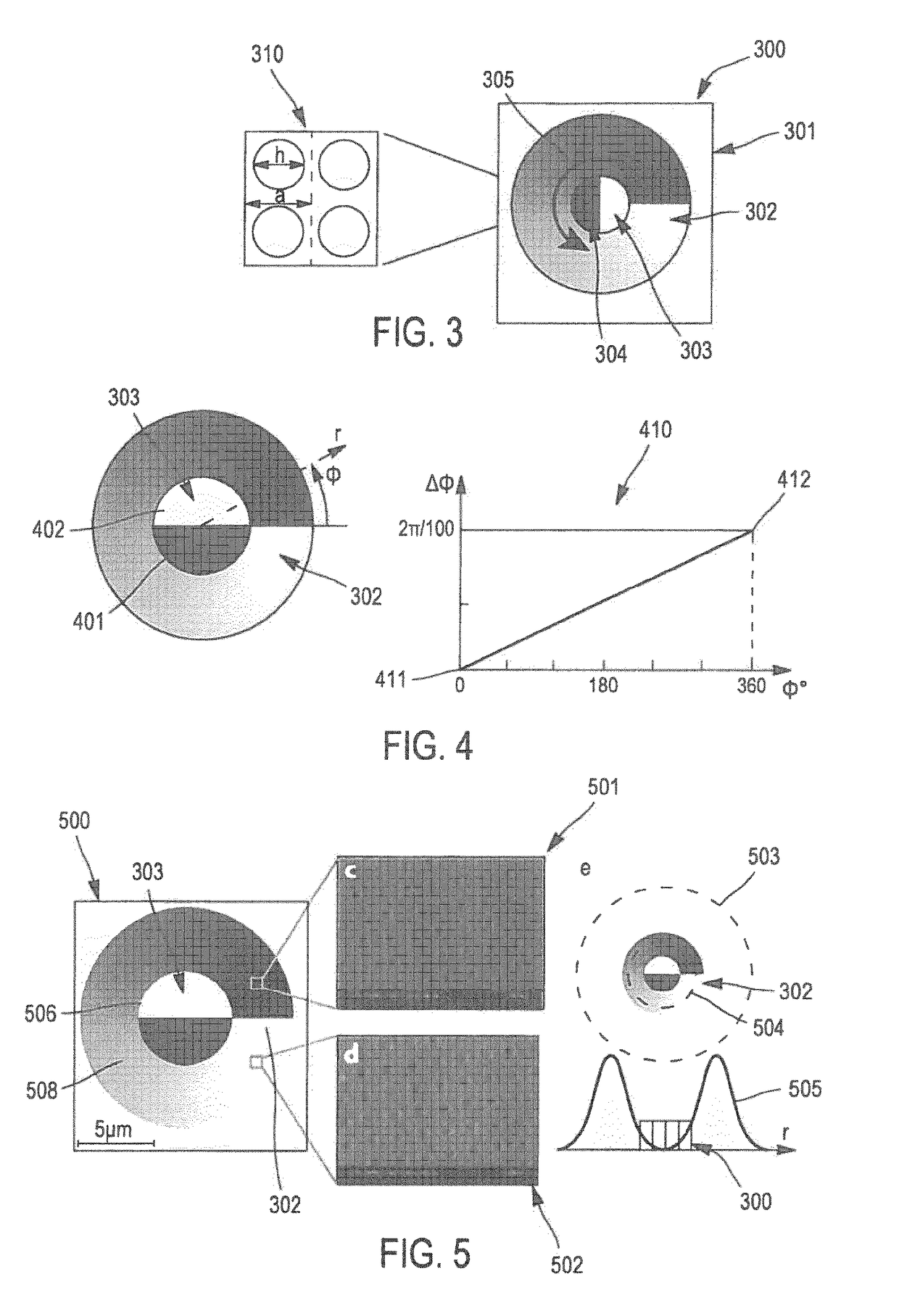 Laser device with a beam carrying controlled orbital angular momentum