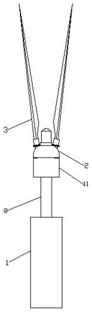 Vertical axis wind turbine based on magnetic damping technology