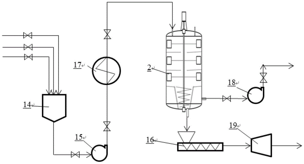 A reactor for liquid-solid two-phase continuous reaction and on-line separation