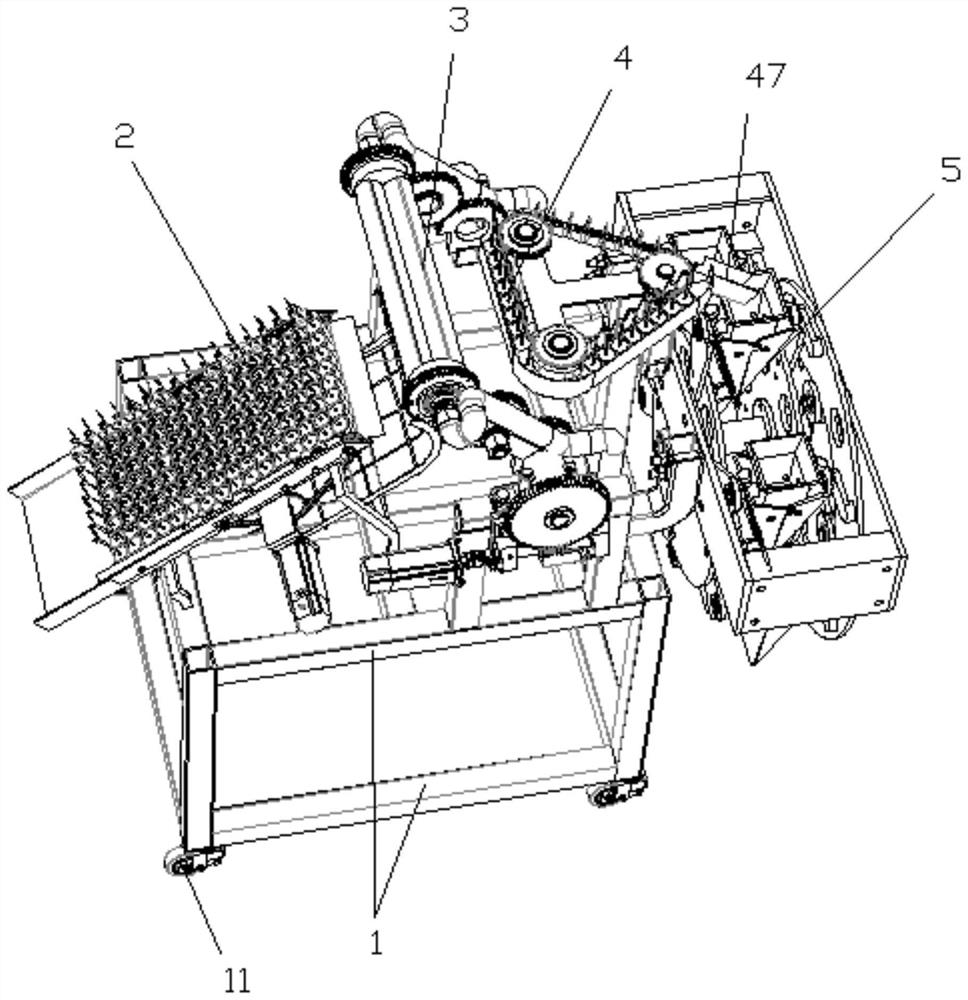 A kind of transplanting machine seedling picking device and automatic transplanting machine