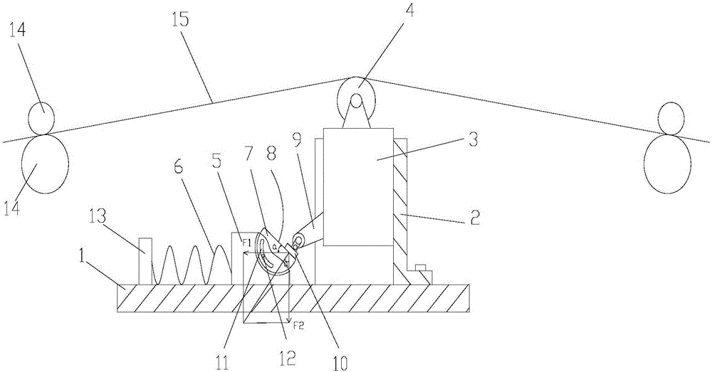 Tensioning device