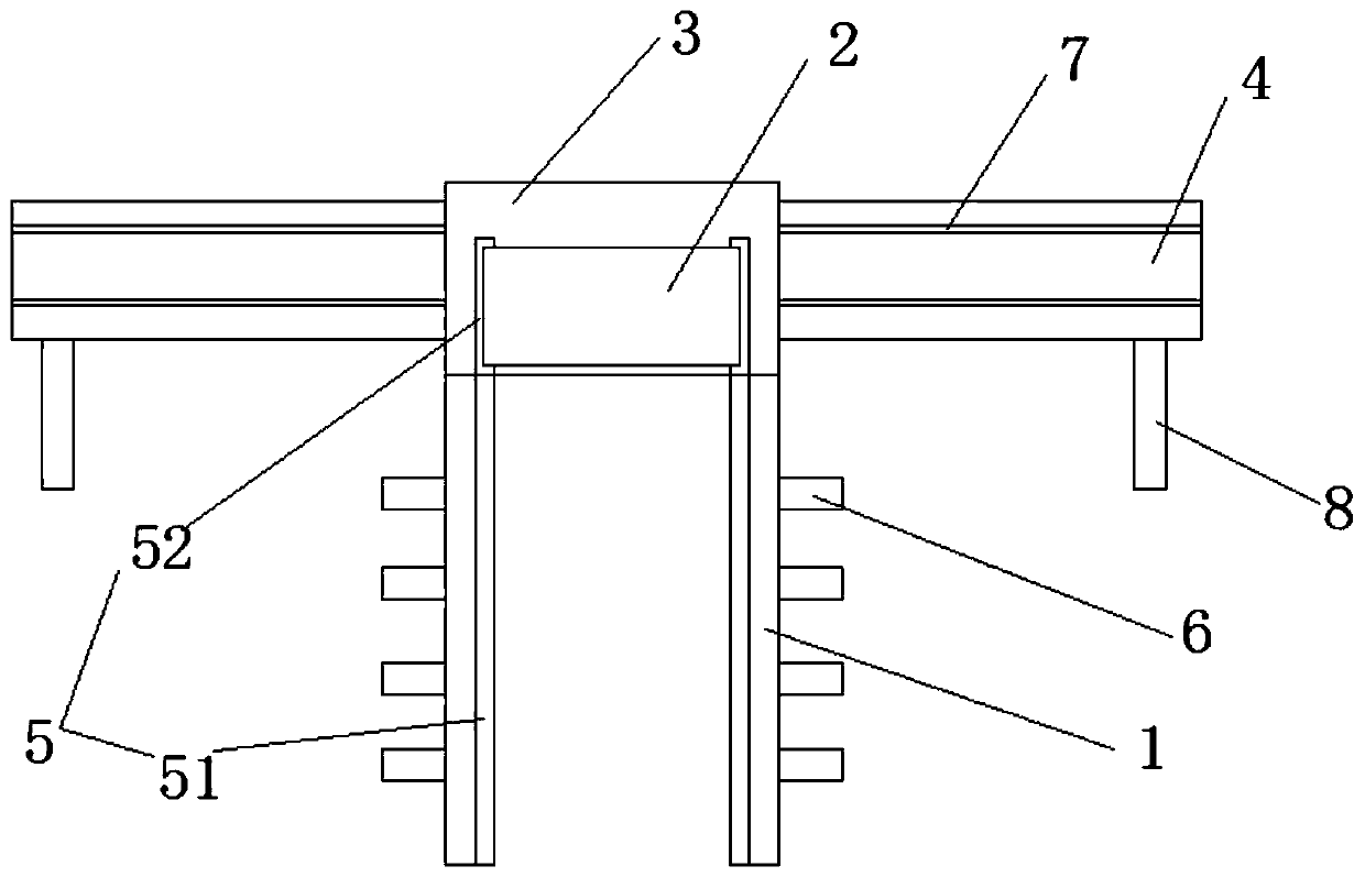 Discharging platform