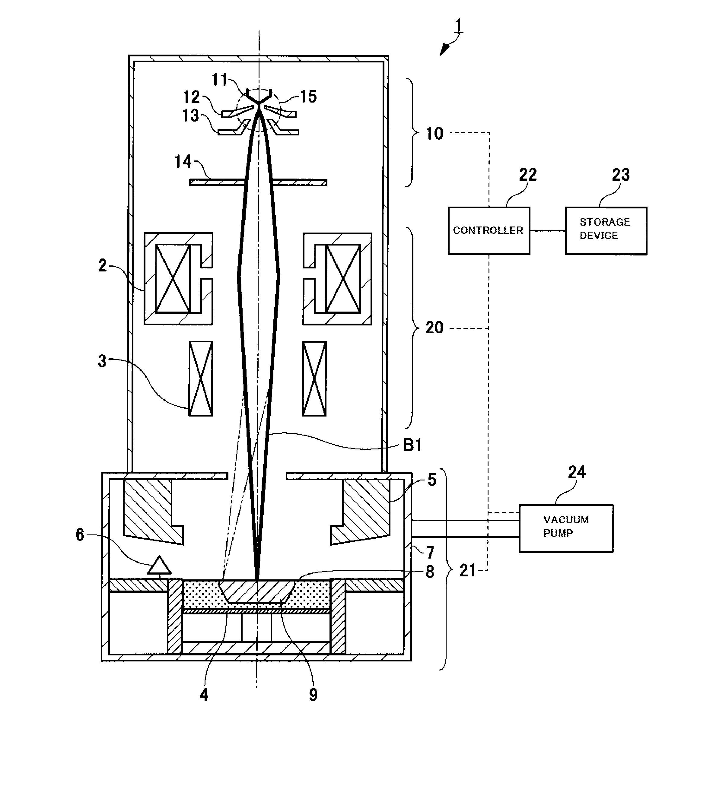 Electron Gun, Method of Controlling Same, and Electron Beam Additive Manufacturing Machine