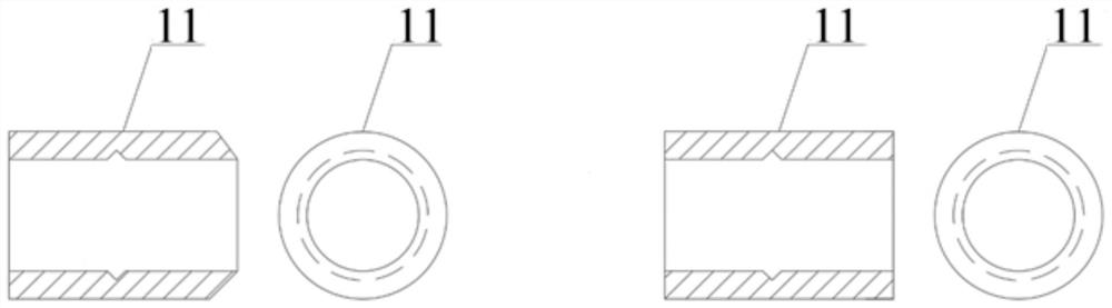 Large-deformation impedance-lifting anti-shearing anchor cable and construction method and working method thereof