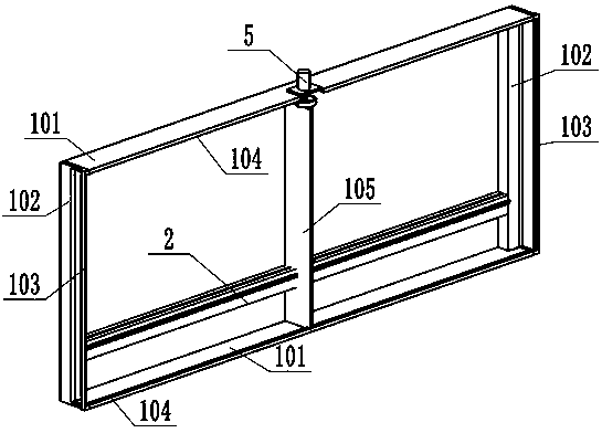 Electric security window for ground floor of residential building