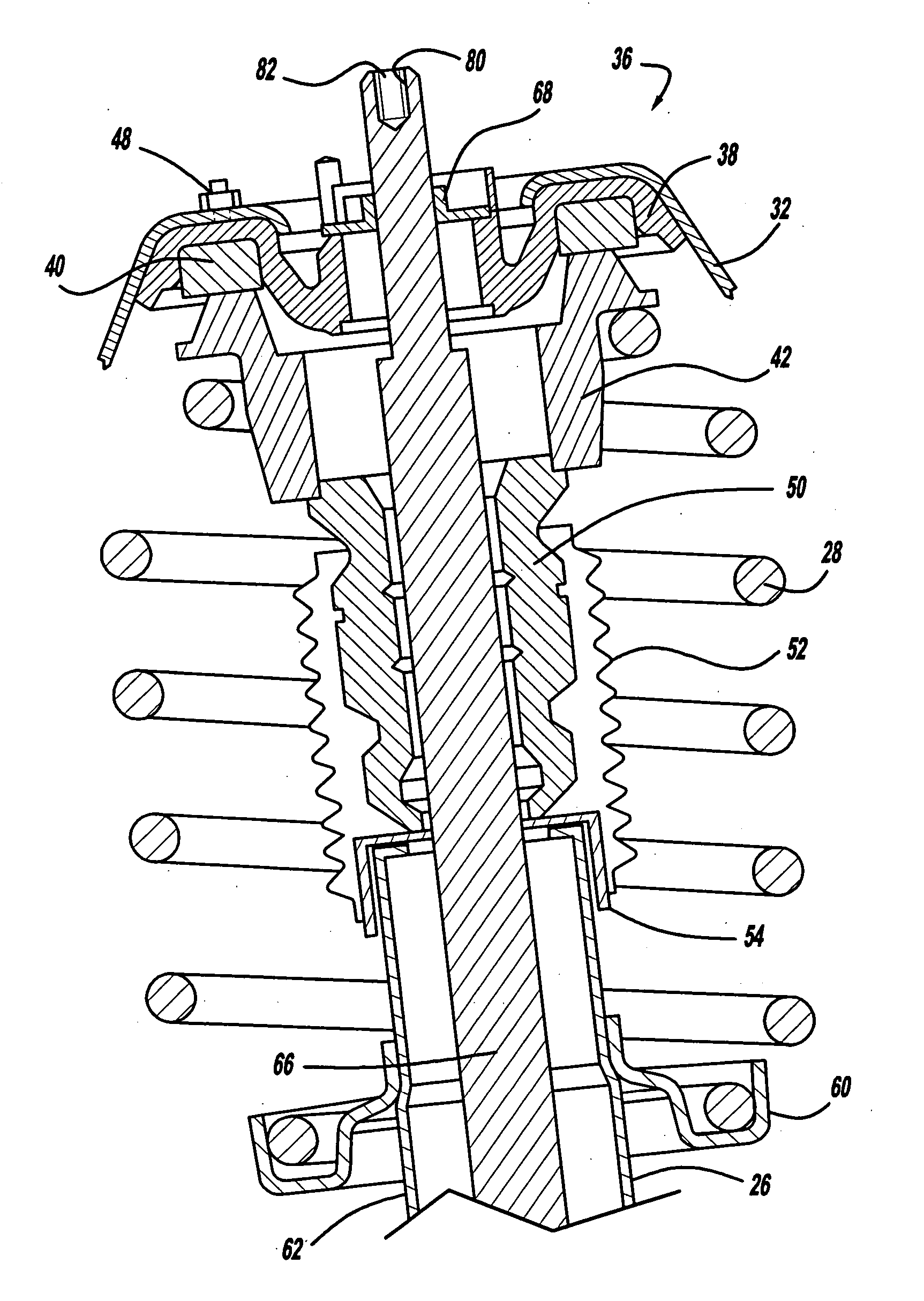 Automatic nut running to torque without the possibility of slip