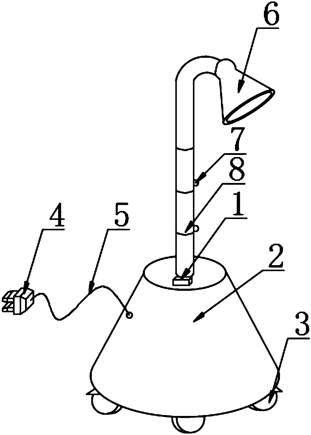 Emergency lighting device