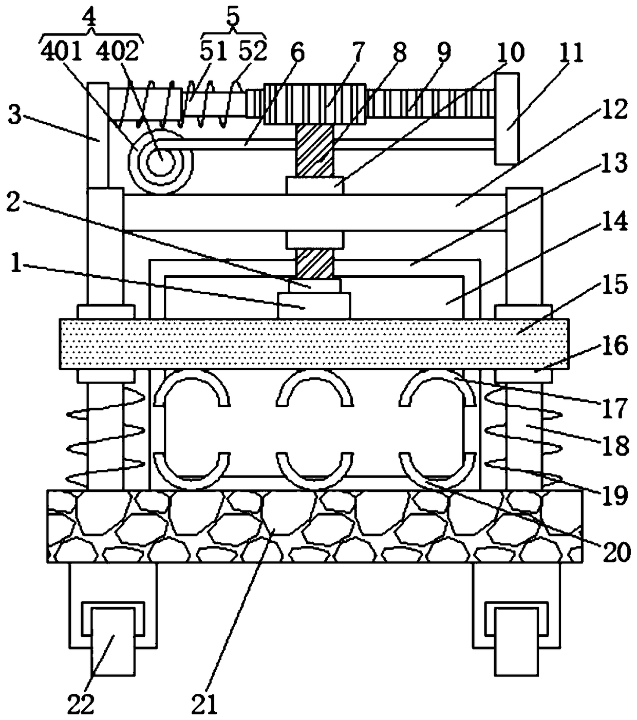 Equipment for transporting multiple lamp poles of solar street lamps