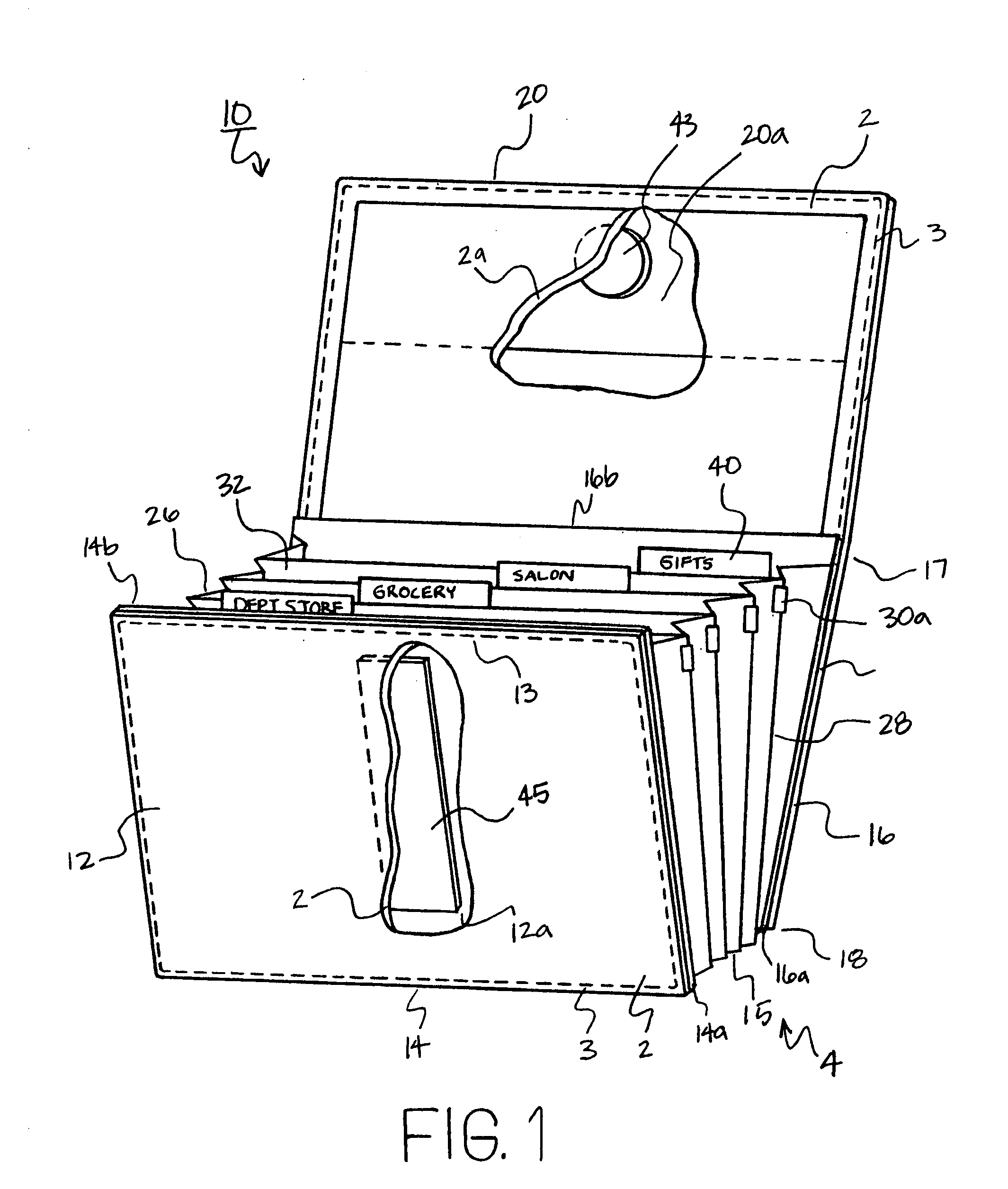 Compact storage device for receipts, coupons and other small paper documents