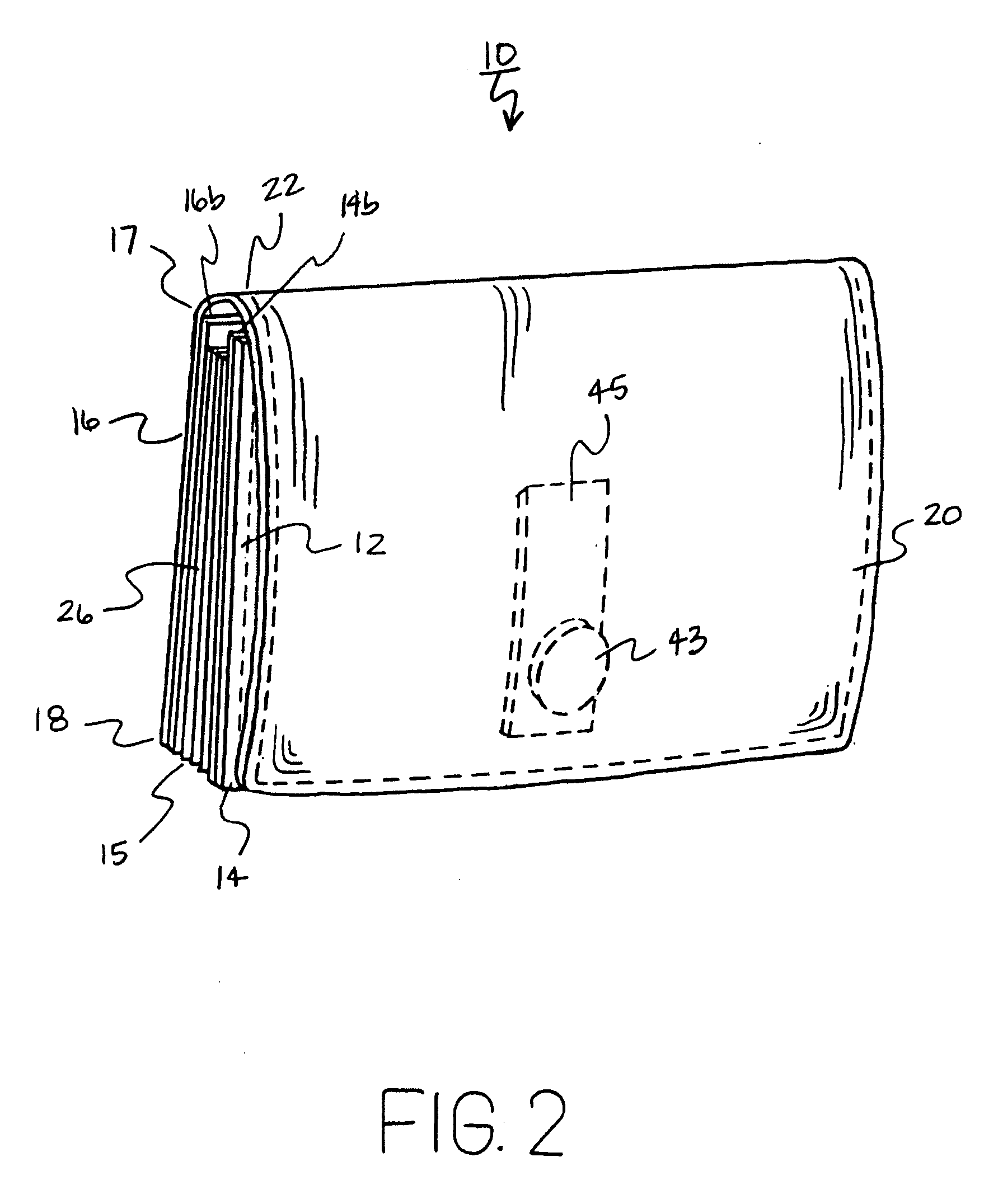 Compact storage device for receipts, coupons and other small paper documents