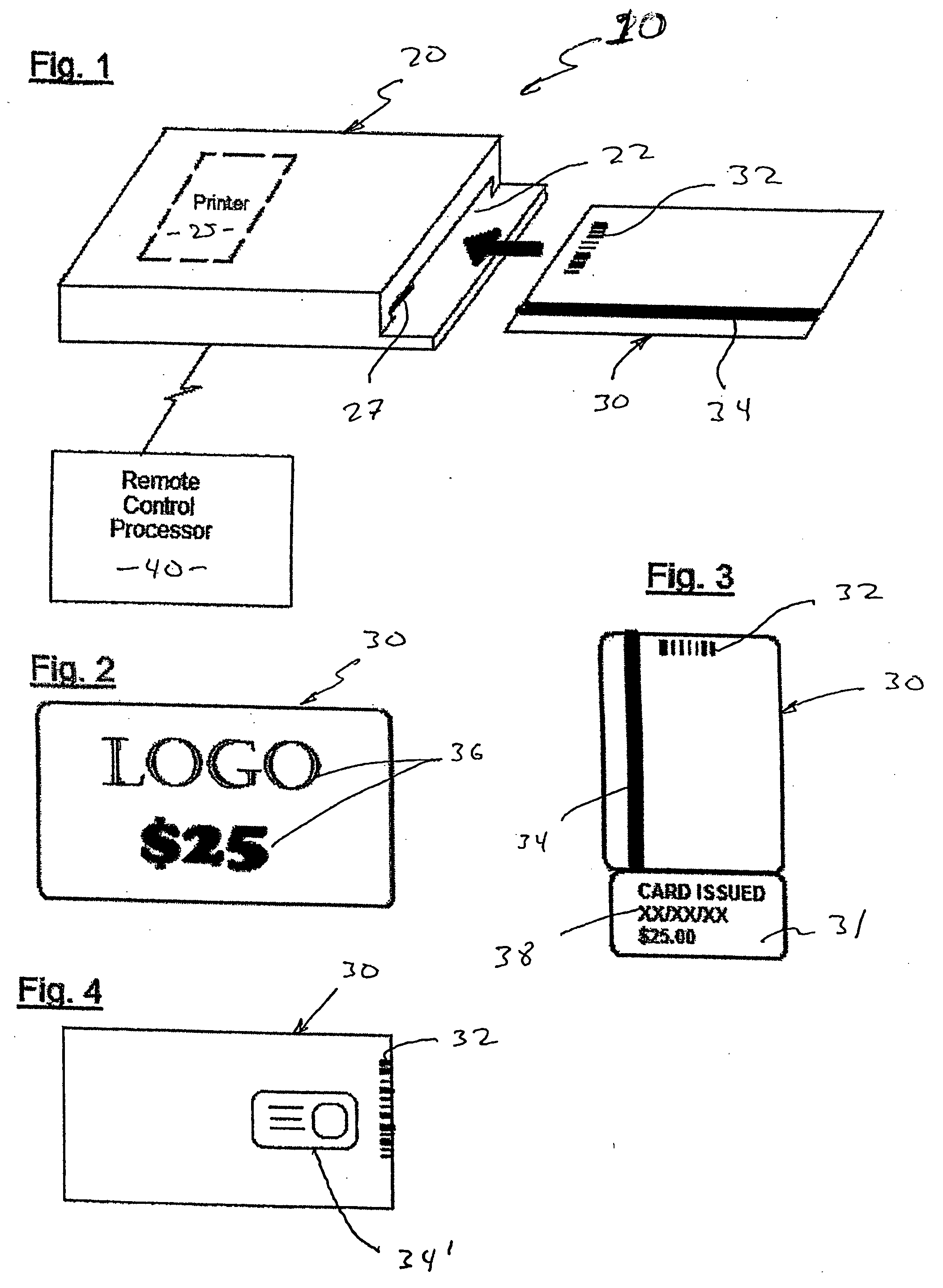 Prepaid card issuing system