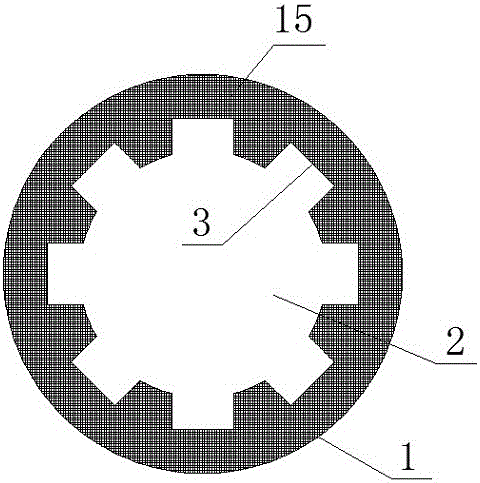 Steering wheel connection shaft staggering device