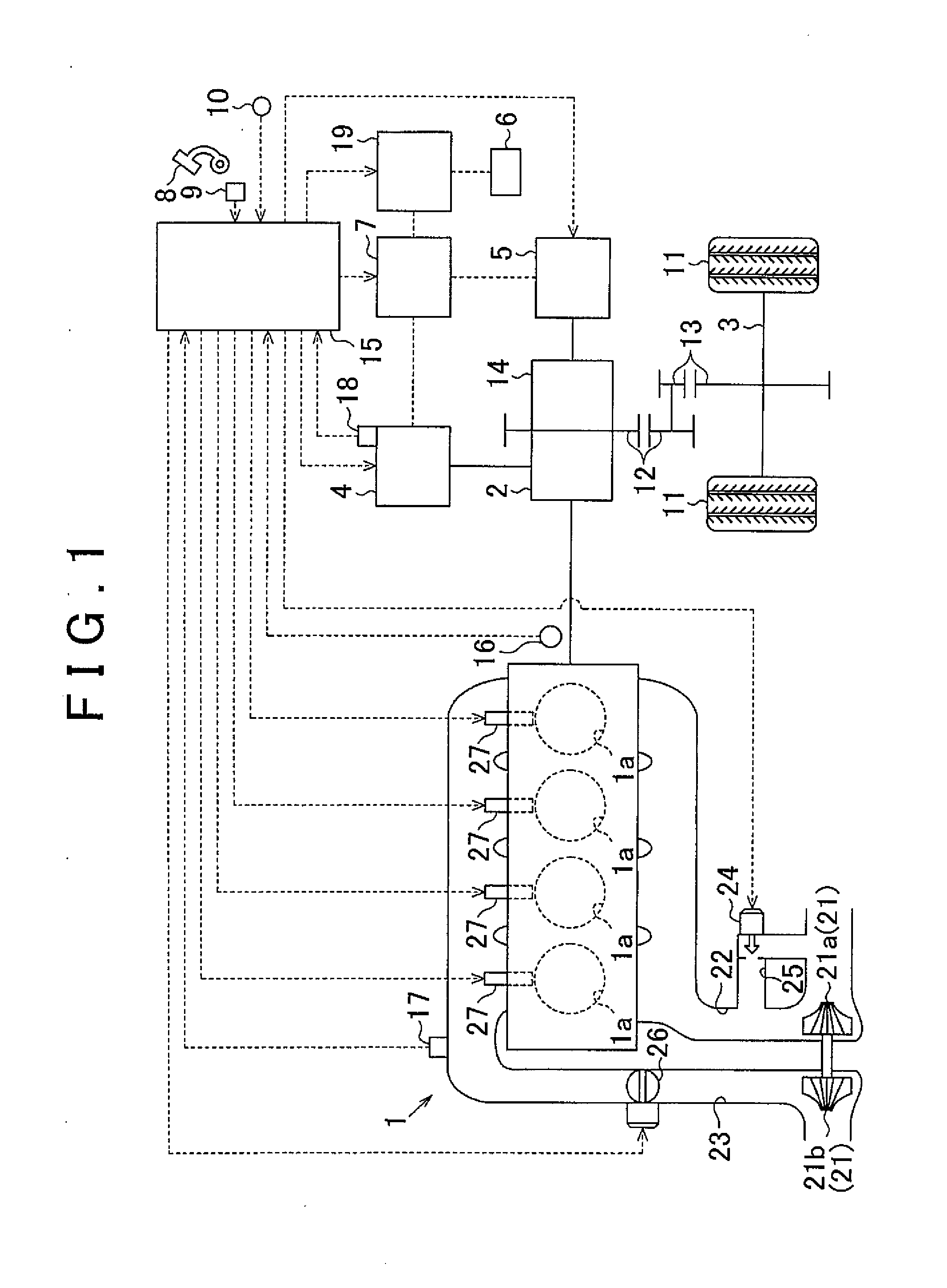 Control device, control method, and control system for hybrid vehicle