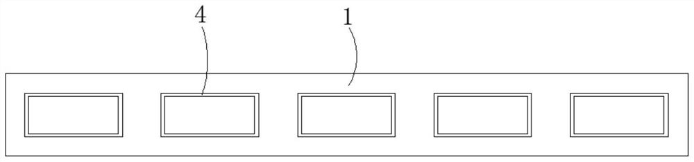 Fabricated concrete greening construction enclosing wall