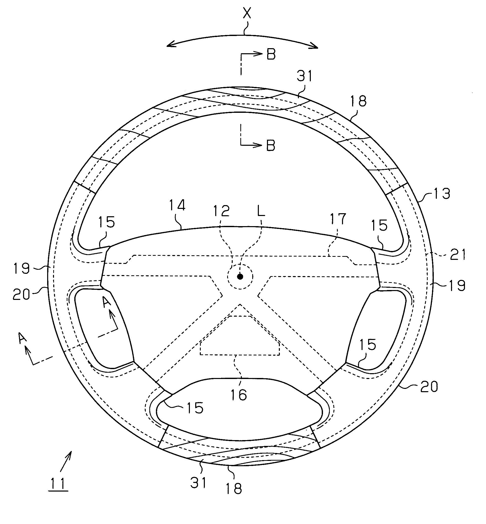 Steering wheel