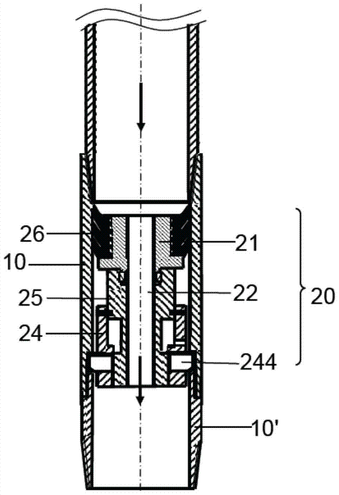 An annular bottom pressurizer