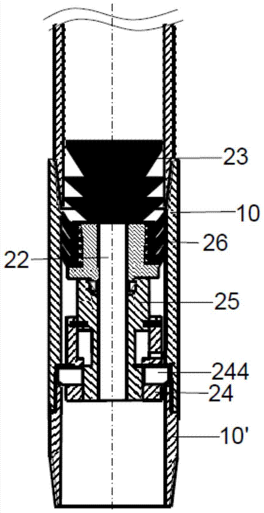 An annular bottom pressurizer