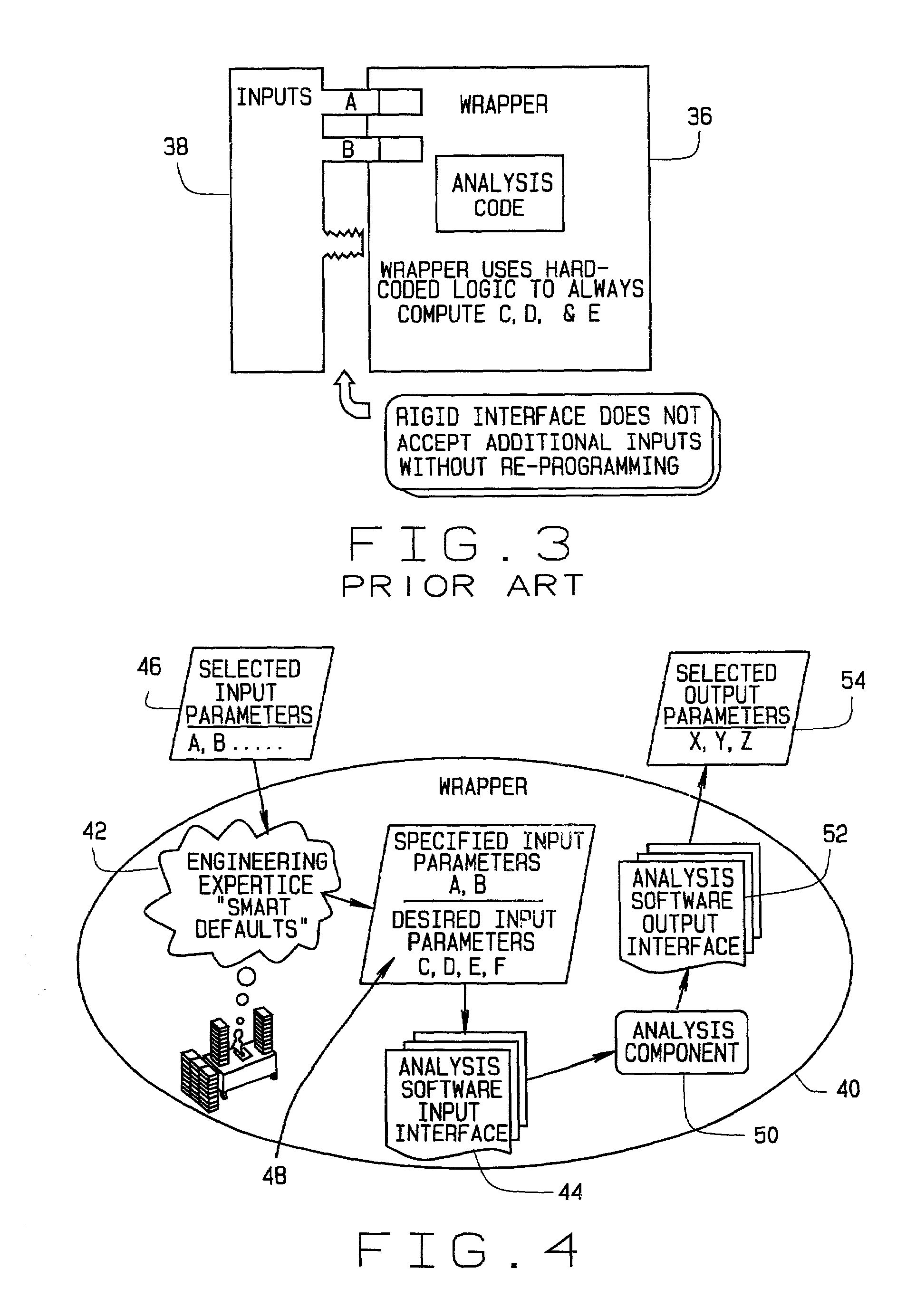 Architecture for automated analysis and design with read only structure