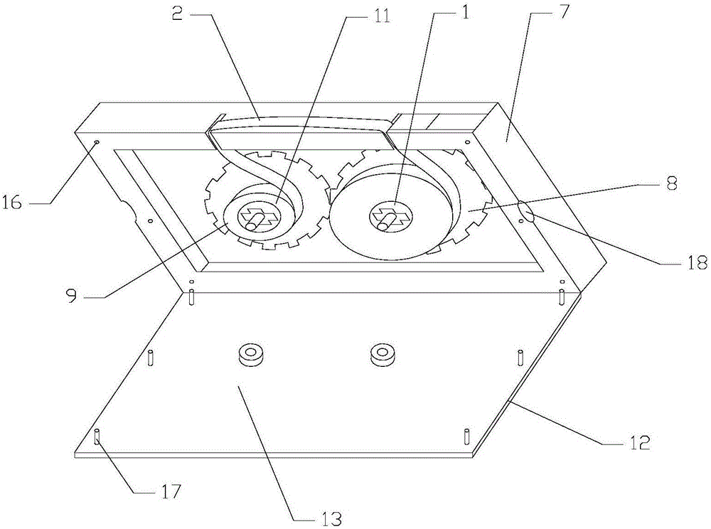 Infusion paste device easy to tear