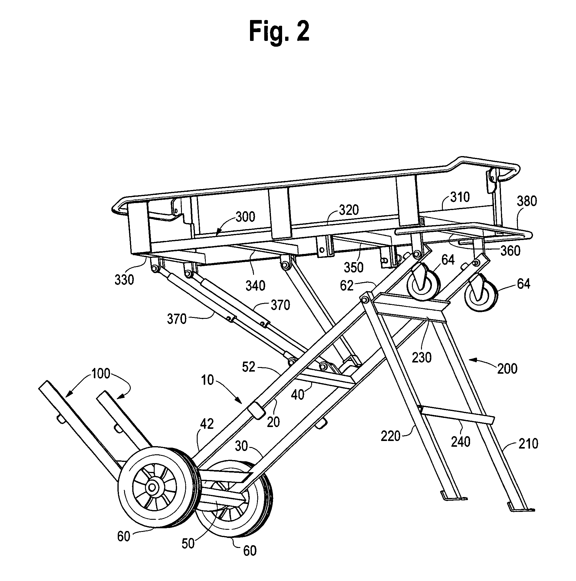 Portable collapsible stand