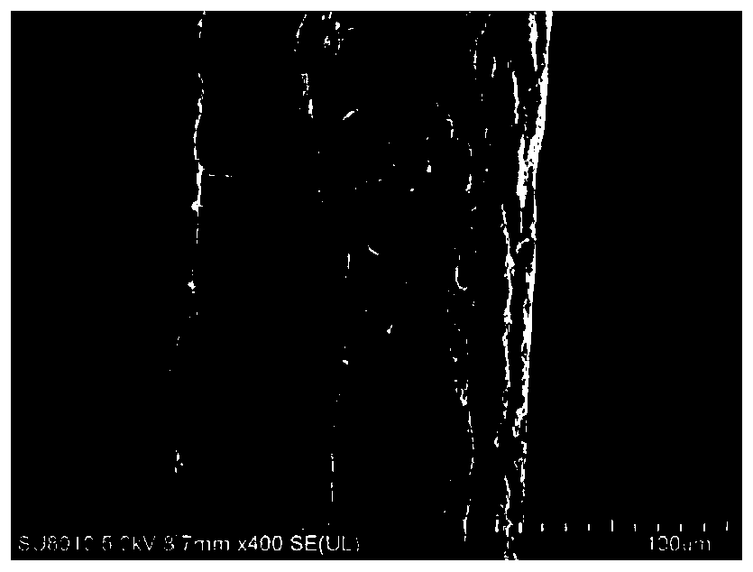 High-strength graphene oxide composite fiber for preventing neutron radiation and preparation method thereof