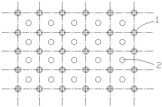 Reservoir bank hydro-fluctuation belt terraced tree planting method