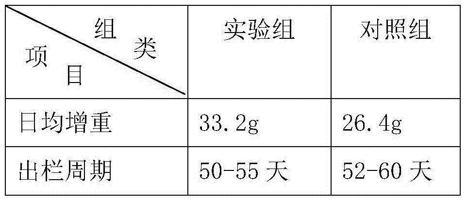 Formula feed for improving growth performance of meat ducks