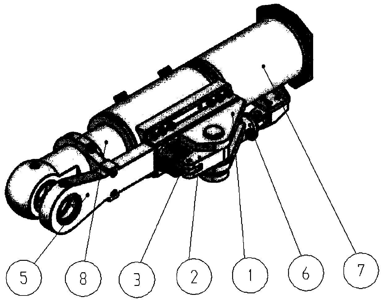 Hydraulic bolt mechanism