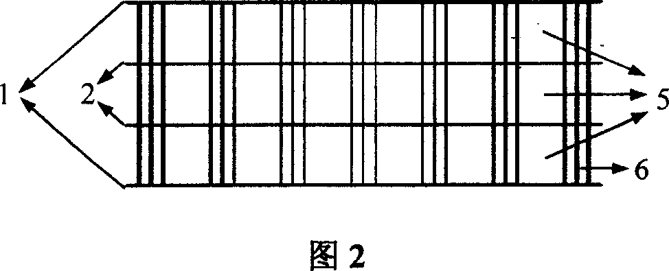 Quasi-elliptic filtering character frequency selecting surface