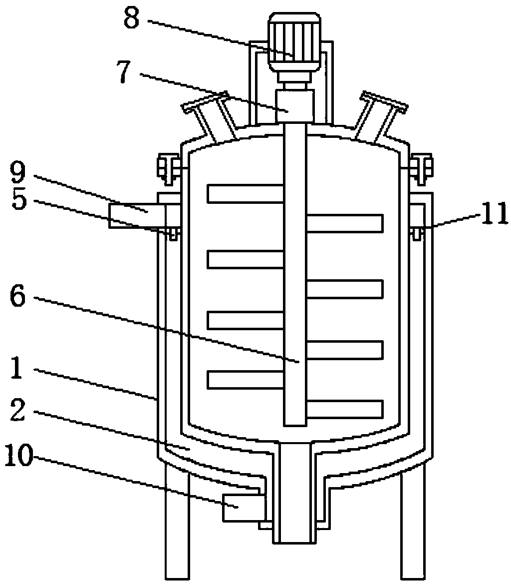 Novel reaction kettle