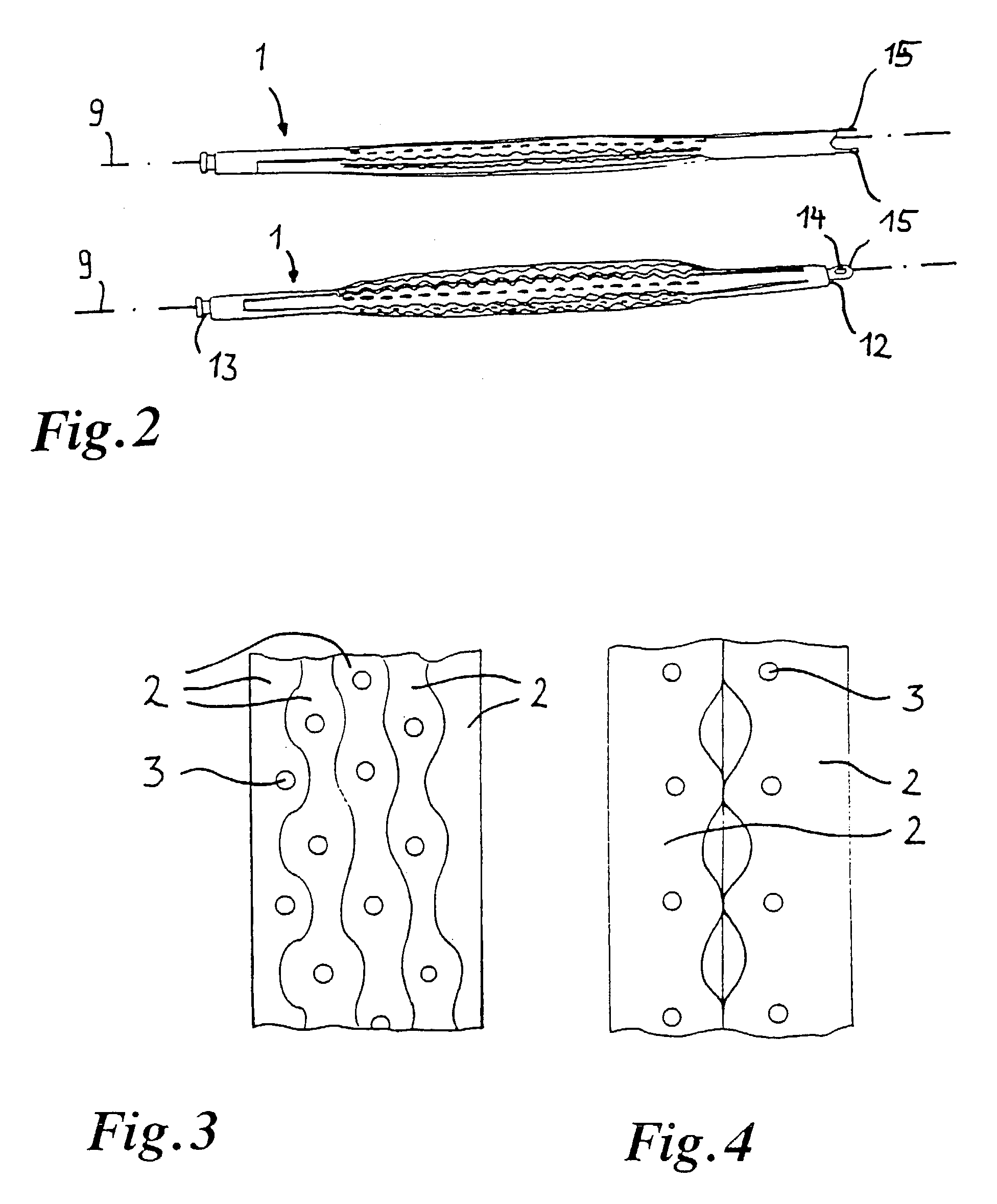 Implant for the closing of defect openings in the body of a human or animal and a system for the placement of such an implant