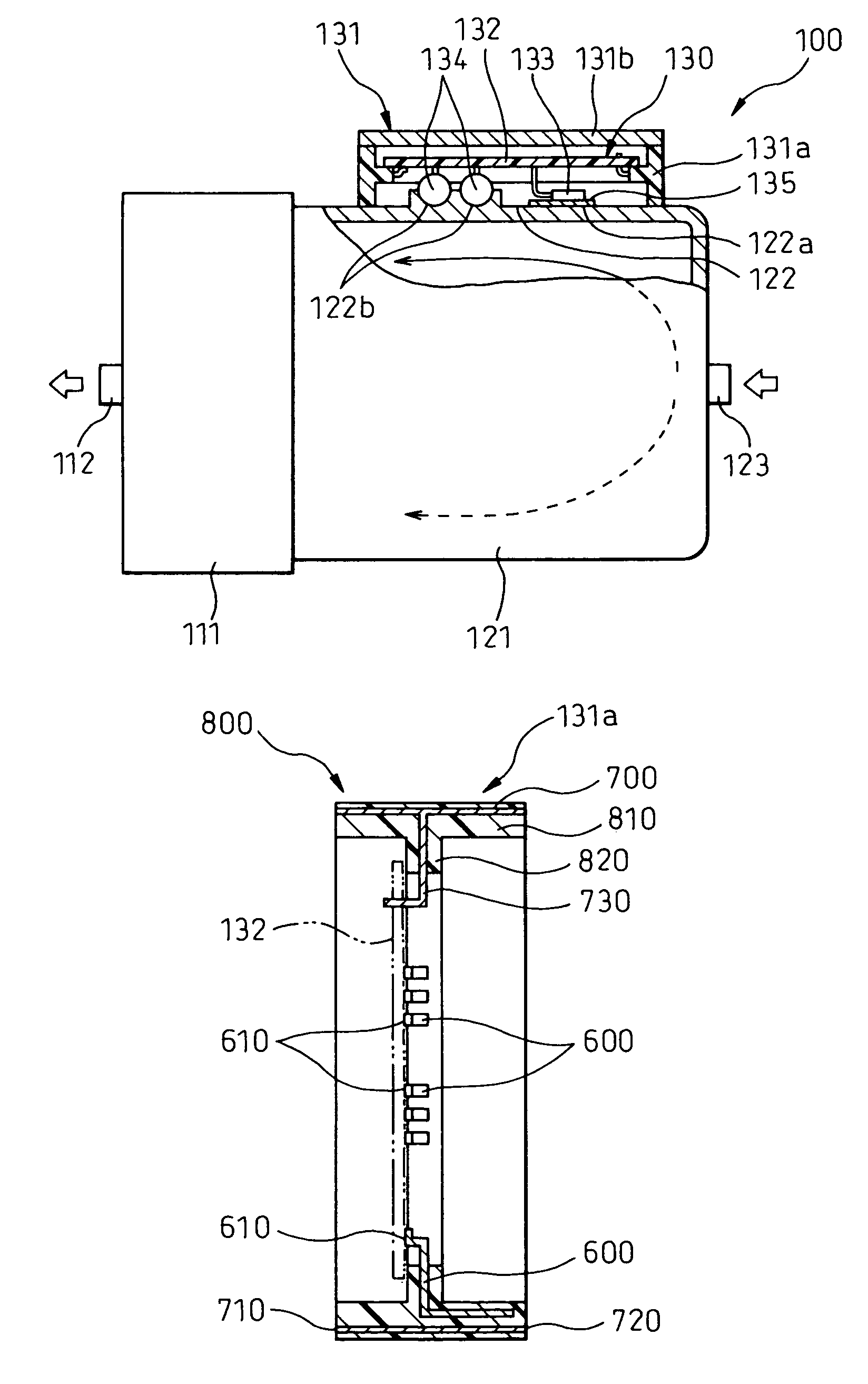 Housing for electronic circuit