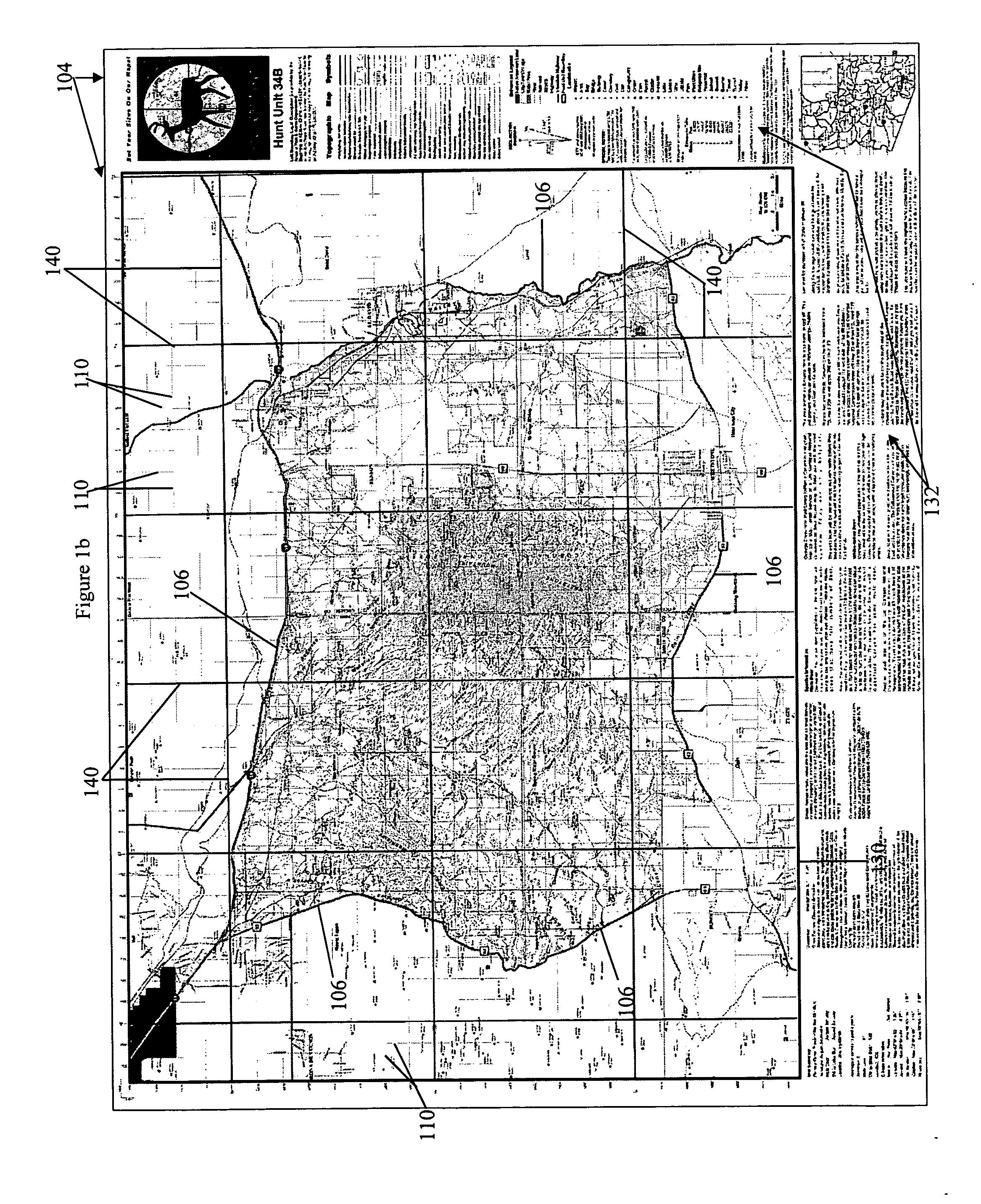 Map structure and method for producing