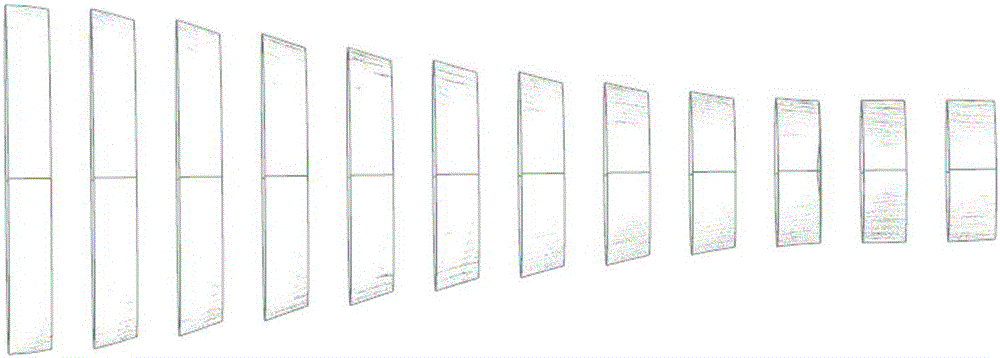 Overall superplastic forming method of variable cross-section cylindrical shell