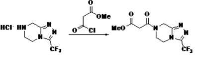 Preparation method of sitagliptin