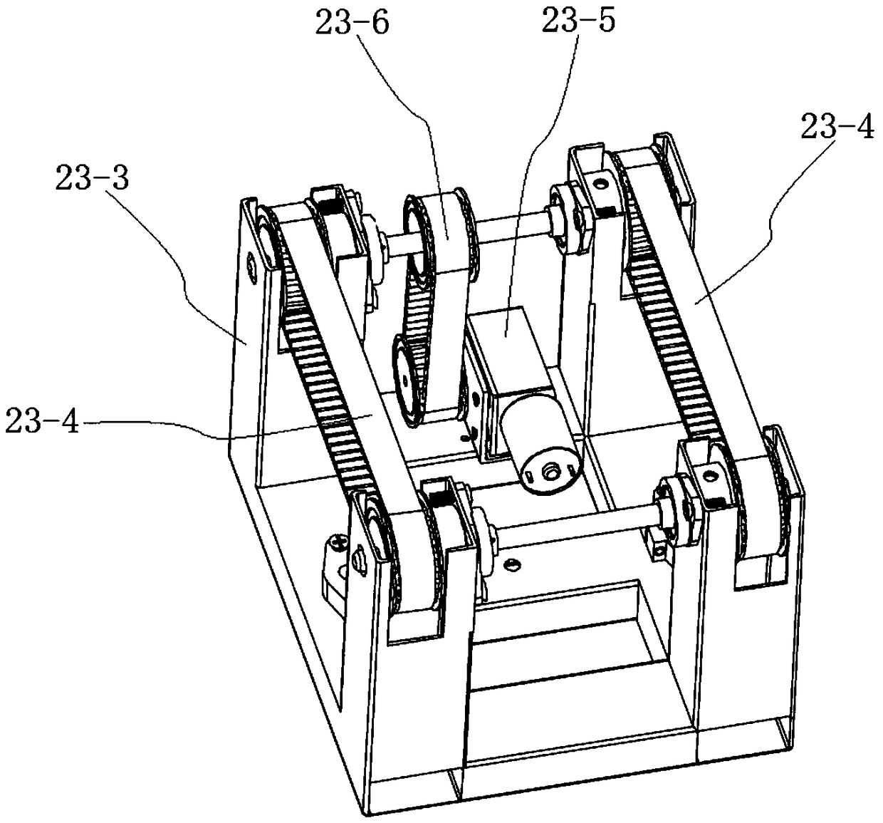 Annular automatic car storing and picking parking system on upper layer of road and control method thereof