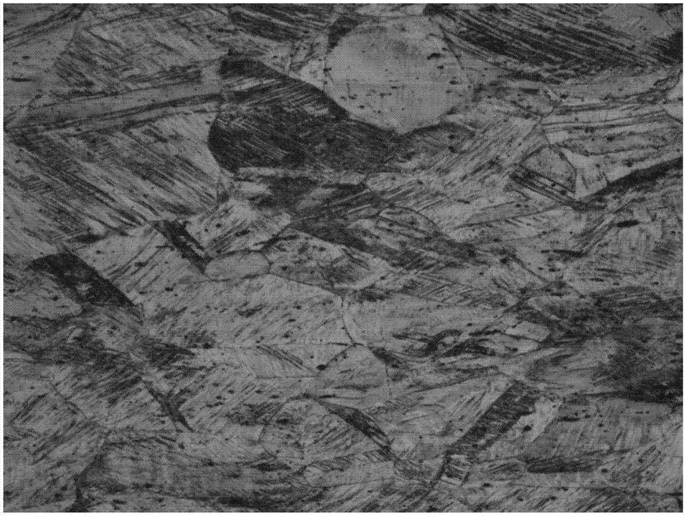 Method for achieving TWIP steel superplasticity based on deformation twin degradation