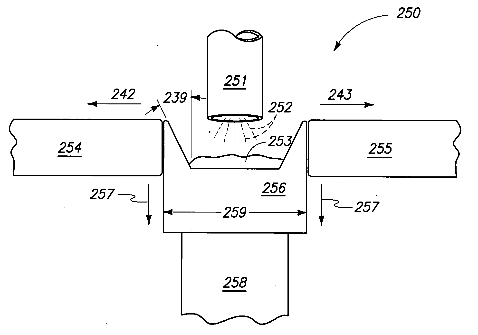 Automated variable dimension mold and bottom block system