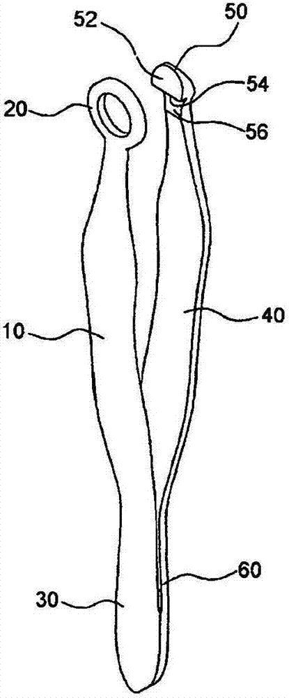 Non-powered nose hair trimmer and preparation method thereof
